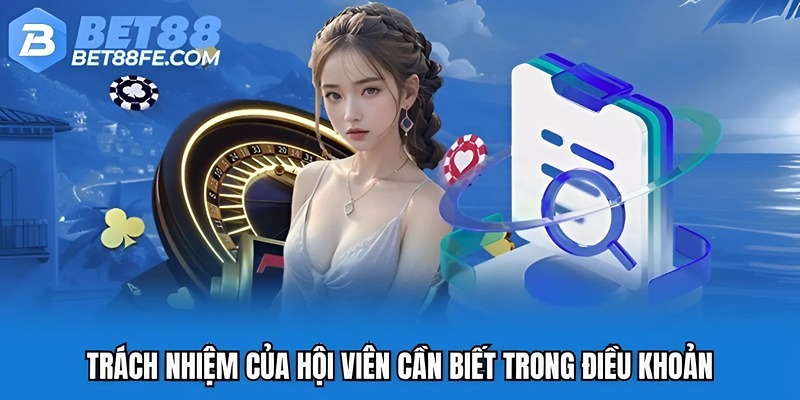 Trách nhiệm của hội viên cần biết trong điều khoản