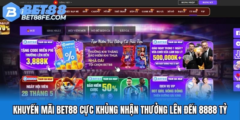 Khuyến mãi Bet88