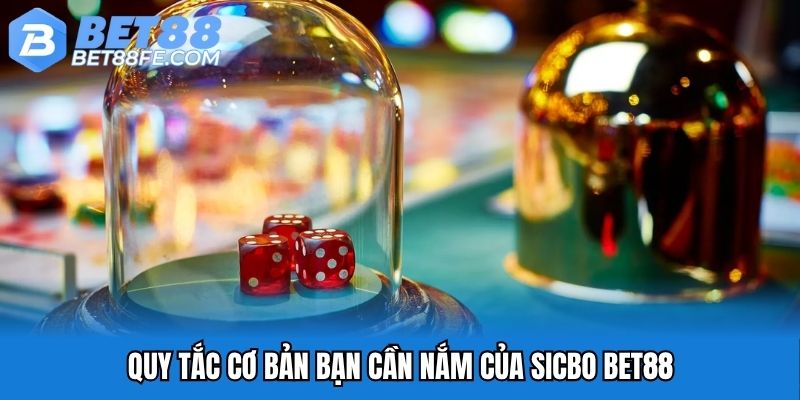 Quy tắc cơ bản bạn cần nắm của Sicbo Bet88